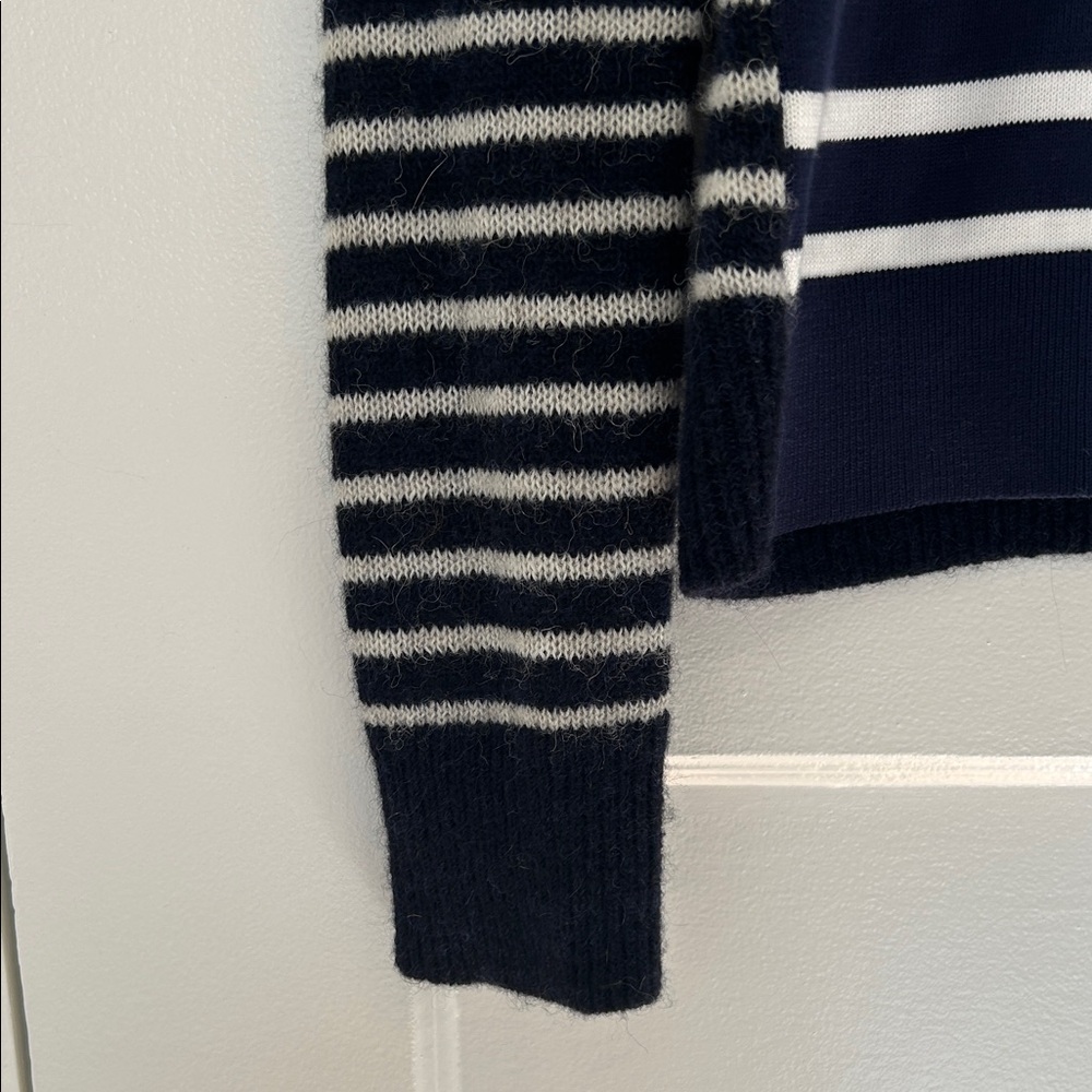 Madewell Mixed Media Striped Sweater - Picture 4 of 9